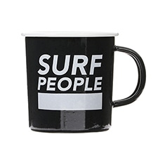 ENAMEL MUG SURF PEOPLE